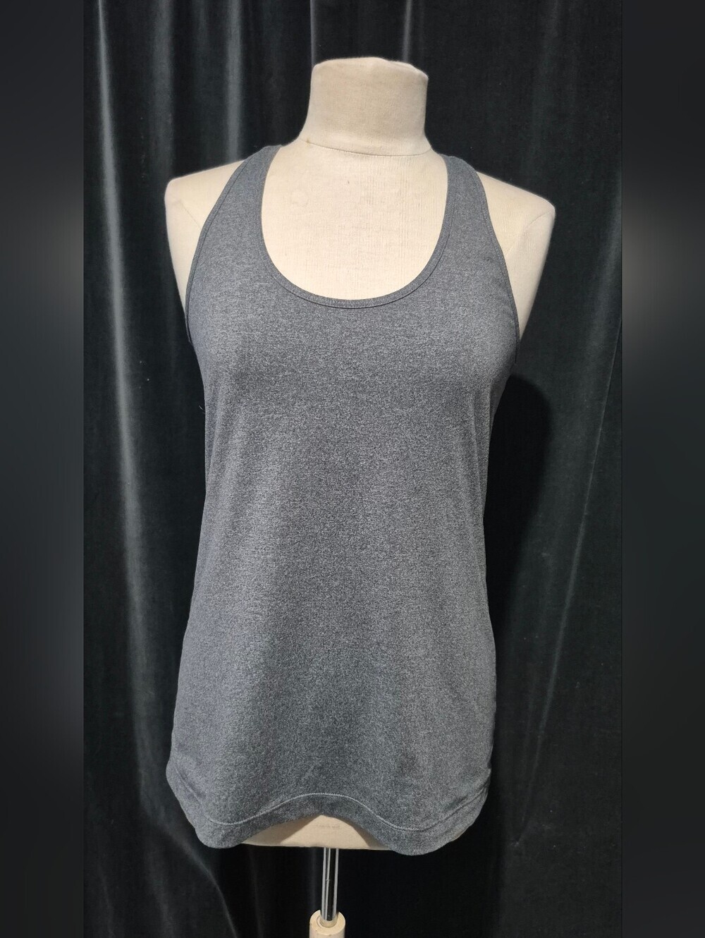 Xersion Charcoal Gray Racerback Tank Top